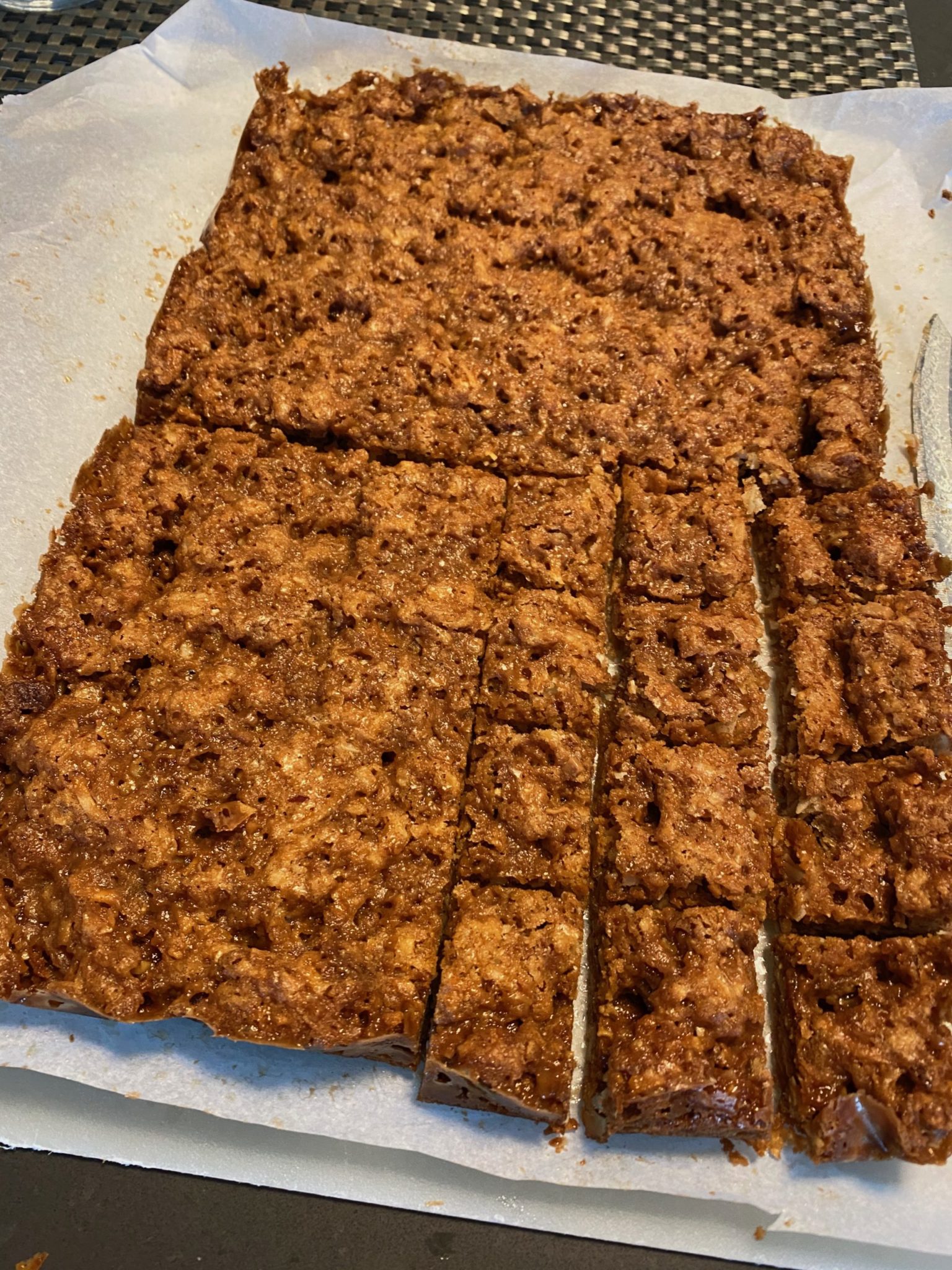 Coconut Caramel Squares with Skor Bar CHIPITS!
